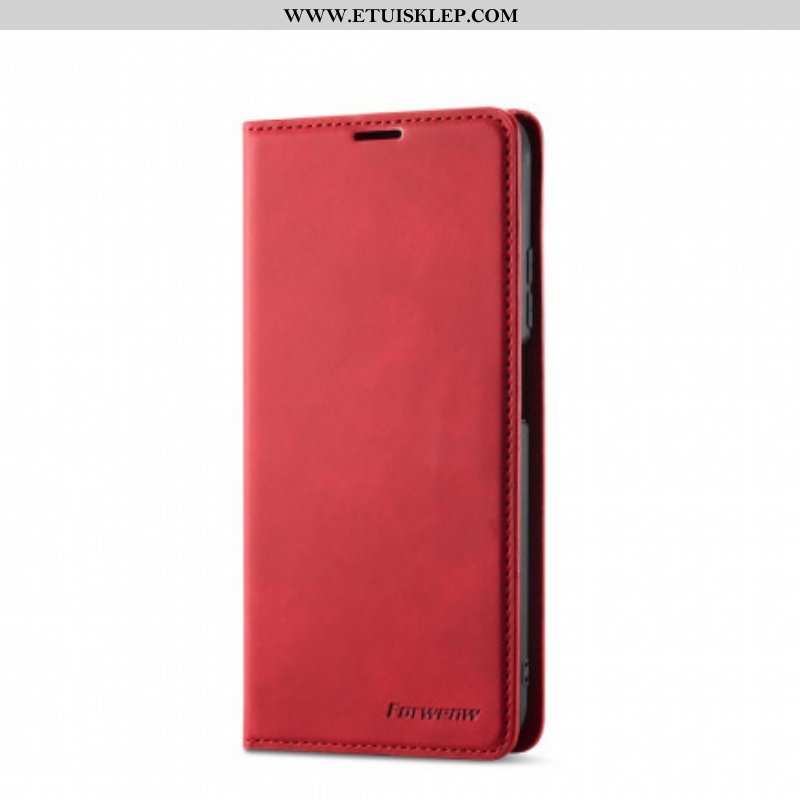 Etui Na Telefon do Poco M3 Etui Folio Forwenw Efekt Skóry